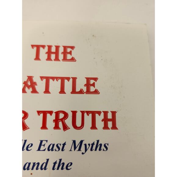 Dr. Richard Booker Bundle Of 2 Booklets The Battle For Truth Christian Zionist - Picture 10 of 10